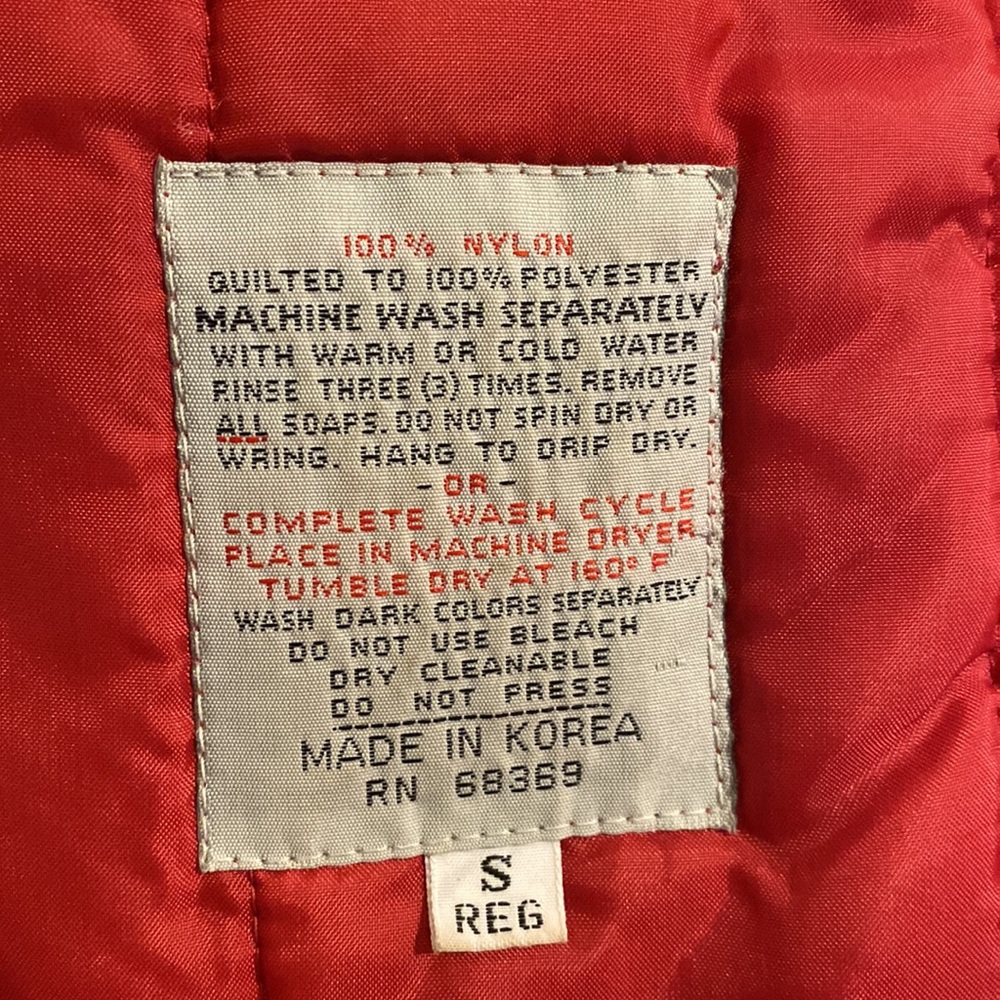 London Towne red jacket coat removable hood & removable quilted insert Small - Picture 10 of 17